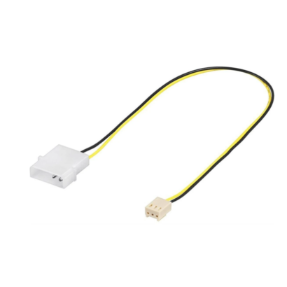 Voedingskabel 4-pins Molex naar 2-pins fan adapter