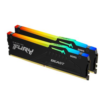 Kingston Fury Beast RGB 16GB DDR5-5600 AMD KF556C36BBEAK2-16