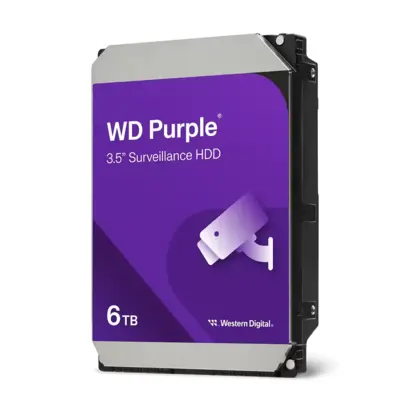 WD Purple 6TB Surveillance harde schijf WD64PURZ