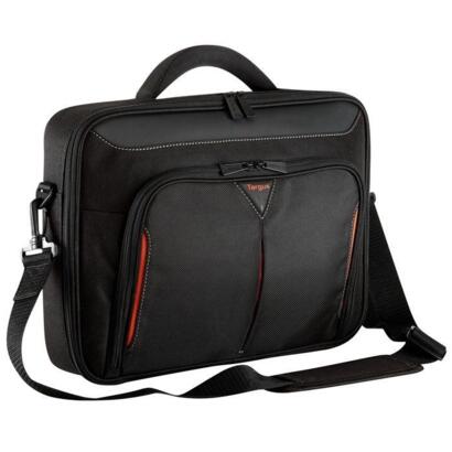Targus 17"/18" notebook tas zwart/rood