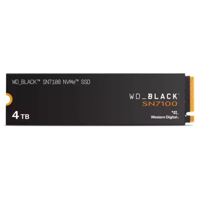 WD Black SN7100 NVMe 4TB SSD M.2 WDS400T4X0E