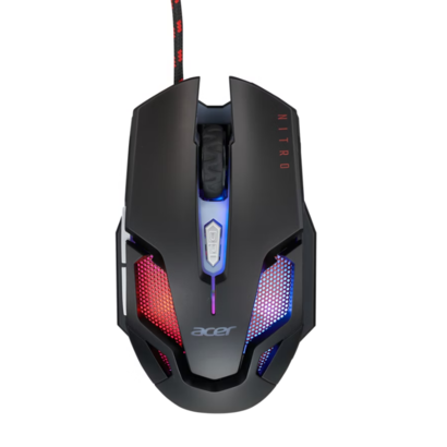 Acer Nitro II NMW200 gaming muis zwart