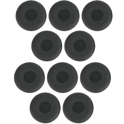 Jabra zwarte kunstleren oorkussens voor Evolve 20-65 (10st)