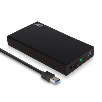 ACT 3,5 inch SATA harde schijf behuizing USB3.2 schroefloos