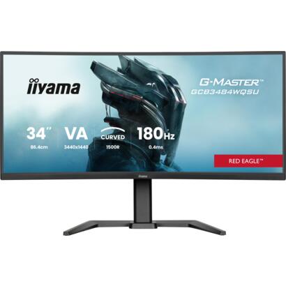 34" iiyama G-Master GCB3482WQSU-B1 Curved VA 180Hz