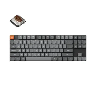 Keychron K1 Max QMK/VIA gaming toetsenbord brown switch