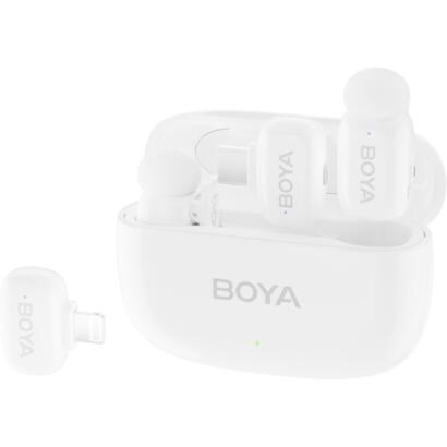 Boya Mini-13 2.4GHz Ultra-mini draadloze microfoon - 2TX-2RX