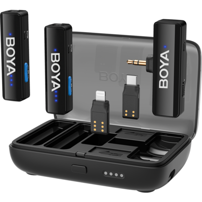 Boya Boyalink V2.0 draadloze universele microfoon set