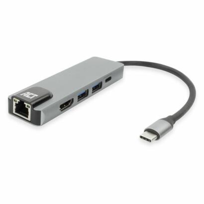 ACT AC7091 USB-C 4K HDMI PD passthrough docking station