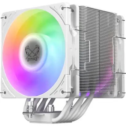 Scythe Mugen 6 Dual Fan White edition ARGB CPU koeler
