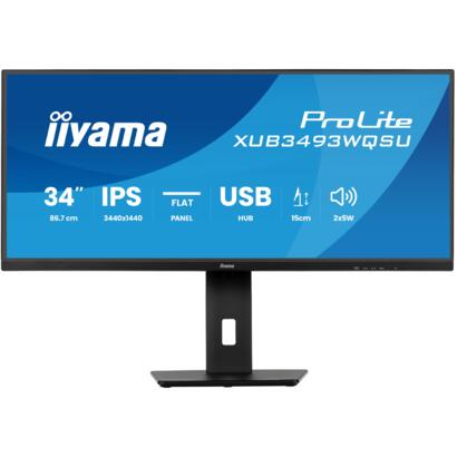 34" iiyama XUB3493WQSU-B6 ADS-IPS 1ms 2xHDMI//DP/USB