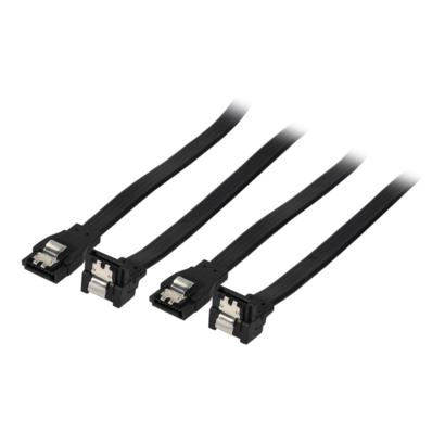 Asus SATA 3 datakabel set van 2  (2x haaks) 50cm
