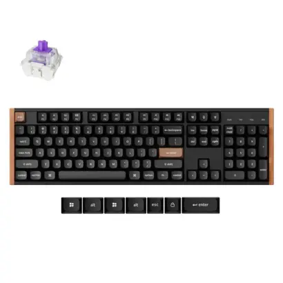 Keychron K10 HE Gaming toetsenbord Nebula special edi. zwart