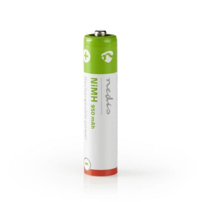 Nedis oplaadbare batterij 4x AAA 950mAh voor DECT telefoons