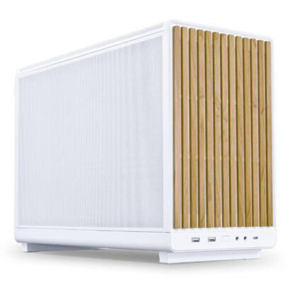 Lian Li A3-mATX Wood edition behuizing wit