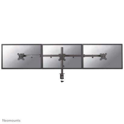 Neomounts FPMA-D550D3BLACK Triple monitorstandaard tot 27"