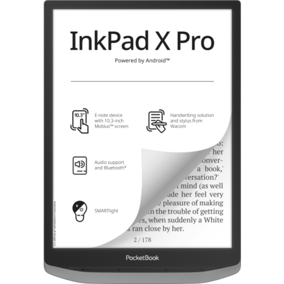 Pocketbook InkPad X Pro 32GB e-Reader mist grey