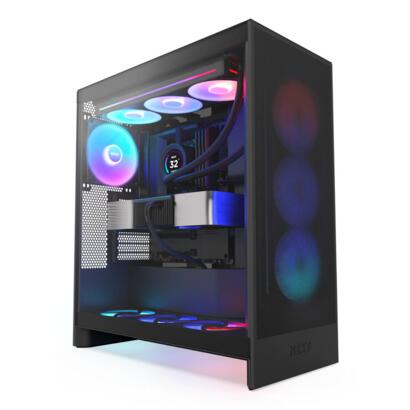 NZXT H7 Flow (2024) RGB behuizing zwart