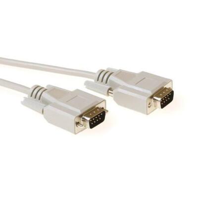 ACT RS232 seriële kabel DB-9 (M) naar DB-9 (M) 5 meter