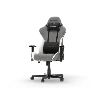 DXRacer Formula L gamestoel fabric grijs/wit
