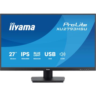 27" iiyama XU2793HSU-B7 IPS 1ms HDMI/DP/USB speakers