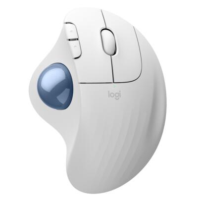 Logitech Ergo M575S Ergonomisch bluetooth trackball muis wit