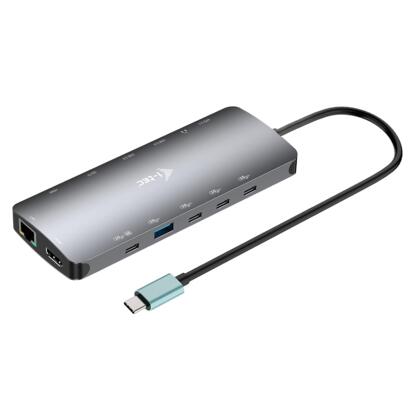 i-tec USB-C Metal Nano 3 display docking Power Delivery 140W