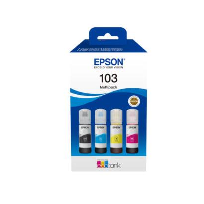 Epson 103 EcoTank Mulitpack zwart & kleur inktflesjes