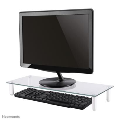 Neomounts NSMONITOR10 monitor en laptopverhoger glas