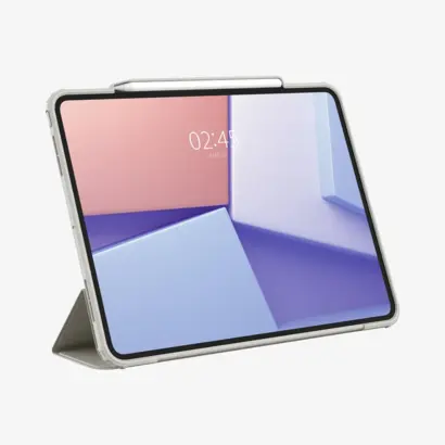 Spigen Air Skin Pro cover Apple iPad Pro 13 (2024) grijs