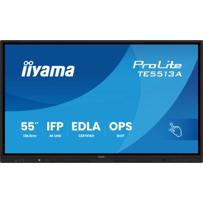 65" iiyama TE6513A-B1AG IPS 4K UHD Interactive display
