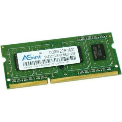 ASINT 2GB DDR3-1600 Sodimm SSZ302G08