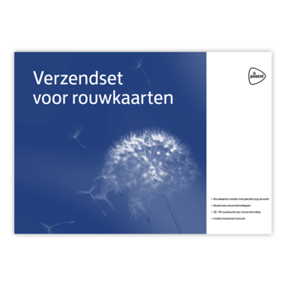 PostNL Verzendset voor rouwkaarten