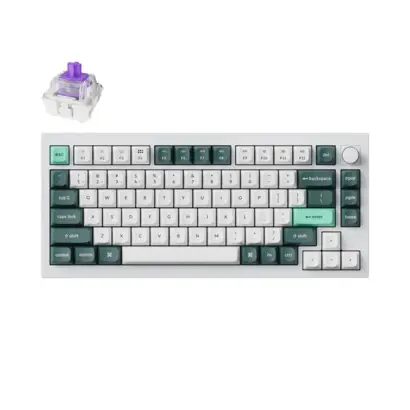 Keychron Q1 HE QMK gaming toetsenbord nebula switch wit