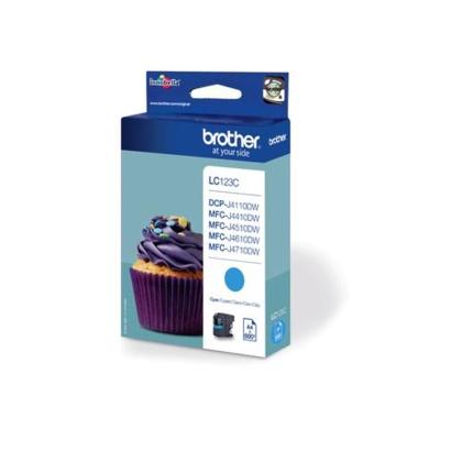 Brother LC-123C cyaan inktcartridge