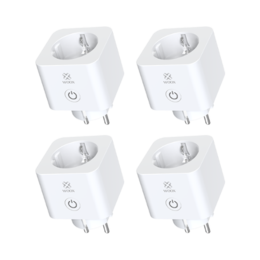 4-pack Woox R6113 Slimme stekker 16A met energiemeter