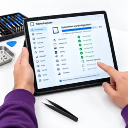 Reparatie van tablet – 1 à 2 dagen