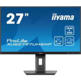 27" iiyama XUB2797UHSNP-B1 IPS 4ms HDMI/DP/USB Dock speakers