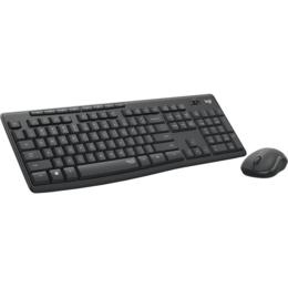 Logitech MK295 Silent draadloze desktop set zwart