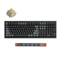 Keychron V6 Ultra 8K toetsenbord banana switch zwart