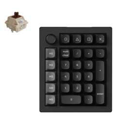 Keychron V0 Ultra 8K numeriek pad Silk POM brown switch