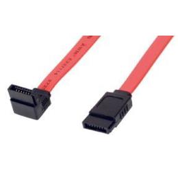 SATA 1 datakabel 1x haakse connector 1 meter