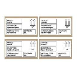 12 pack Dymo label Shipping/Badge Label 101x54mm p/n: 13186