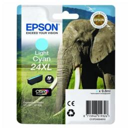 Epson 24XL Claria Photo HD licht cyaan inktcartridge