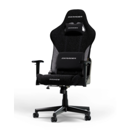 DXRacer Prince L gamestoel fabric zwart/grijs