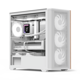 Aerocool D301A V2 behuizing wit/hout
