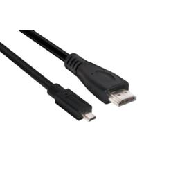 CLUB3D Micro HDMI naar HDMI 2.0 4K60Hz kabel 1 meter