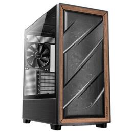 Antec Flux behuizing zwart/hout