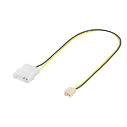 Voedingskabel 4-pins Molex naar 2-pins fan adapter