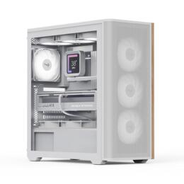 Aerocool D501A V2 behuizing wit/hout